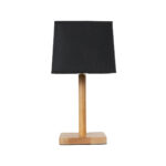 GLOBOSTAR® KOLIPE 02039 Μοντέρνο Επιτραπέζιο Φωτιστικό Πορτατίφ με Ντουί 1 x E27 AC 220-240V IP20 - Μπεζ & Μαύρο - Μ20 x Π20 x Υ38cm - Image 5
