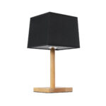 GLOBOSTAR® KOLIPE 02039 Μοντέρνο Επιτραπέζιο Φωτιστικό Πορτατίφ με Ντουί 1 x E27 AC 220-240V IP20 - Μπεζ & Μαύρο - Μ20 x Π20 x Υ38cm - Image 6