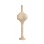 GLOBOSTAR® ALADDIN 02050 Boho Επιδαπέδιο Φωτιστικό με Ντουί 1 x E27 AC 220-240V IP20 - Μπεζ - Μ40 x Π40 x Υ120cm - Image 2
