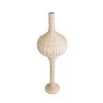 GLOBOSTAR® ALADDIN 02050 Boho Επιδαπέδιο Φωτιστικό με Ντουί 1 x E27 AC 220-240V IP20 - Μπεζ - Μ40 x Π40 x Υ120cm - Image 5