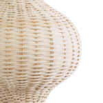 GLOBOSTAR® ALADDIN 02050 Boho Επιδαπέδιο Φωτιστικό με Ντουί 1 x E27 AC 220-240V IP20 - Μπεζ - Μ40 x Π40 x Υ120cm - Image 6
