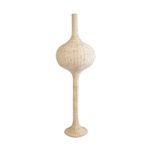 GLOBOSTAR® ALADDIN 02051 Boho Επιδαπέδιο Φωτιστικό με Ντουί 1 x E27 AC 220-240V IP20 - Μπεζ - Μ40 x Π40 x Υ150cm - Image 2