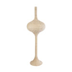 GLOBOSTAR® ALADDIN 02052 Boho Επιδαπέδιο Φωτιστικό με Ντουί 1 x E27 AC 220-240V IP20 - Μπεζ - Μ60 x Π60 x Υ180cm - Image 2