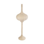 GLOBOSTAR® ALADDIN 02052 Boho Επιδαπέδιο Φωτιστικό με Ντουί 1 x E27 AC 220-240V IP20 - Μπεζ - Μ60 x Π60 x Υ180cm - Image 4