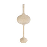 GLOBOSTAR® ALADDIN 02052 Boho Επιδαπέδιο Φωτιστικό με Ντουί 1 x E27 AC 220-240V IP20 - Μπεζ - Μ60 x Π60 x Υ180cm - Image 5
