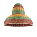 GLOBOSTAR® CABALLEROS 02058 Boho Κρεμαστό Φωτιστικό Οροφής με Ντουί 1 x E27 AC 220-240V IP20 - Πολύχρωμο - Μ70 x Π70 x Υ60cm - Image 2