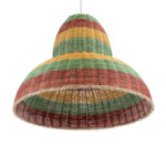 GLOBOSTAR® CABALLEROS 02058 Boho Κρεμαστό Φωτιστικό Οροφής με Ντουί 1 x E27 AC 220-240V IP20 - Πολύχρωμο - Μ70 x Π70 x Υ60cm - Image 6