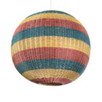 GLOBOSTAR® CABALLEROS 02064 Boho Κρεμαστό Φωτιστικό Οροφής με Ντουί 1 x E27 AC 220-240V IP20 - Πολύχρωμο - Μ100 x Π100 x Υ100cm - Image 6