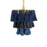 GLOBOSTAR® MISSOULA 02085 Boho Κρεμαστό Φωτιστικό Οροφής με Ντουί 1 x E27 AC 220-240V IP20 - Πολύχρωμο - Μ30 x Π30 x Υ40cm - Image 5