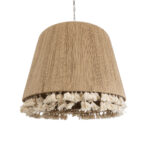 GLOBOSTAR® PUERTORICO 02093 Boho Κρεμαστό Φωτιστικό Οροφής με Ντουί 3 x E27 AC 220-240V IP20 - Μπεζ - Μ80 x Π80 x Υ80cm - Image 6