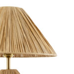 GLOBOSTAR® LUANA 02107 Boho Επιτραπέζιο Φωτιστικό Πορτατίφ με Ντουί 1 x E27 AC 220-240V IP20 - Μπεζ - Μ40 x Π40 x Υ50cm - Image 5