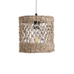 GLOBOSTAR® ECUADOR 02120 Boho Κρεμαστό Φωτιστικό Οροφής με Ντουί 1 x E27 AC 220-240V IP20 - Μπεζ - Μ20 x Π20 x Υ20cm - Image 5