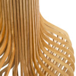 GLOBOSTAR® MIHIRO 02150 Boho Επιδαπέδιο Φωτιστικό με Ντουί 1 x E27 AC 220-240V IP20 - Μπέζ & Μαύρο - Μ48 x Π48 x Υ120cm - Image 6