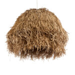GLOBOSTAR® GUADELOUPE 02158 Boho Κρεμαστό Φωτιστικό Οροφής με Ντουί 1 x E27 AC 220-240V IP20 - Μπεζ - Μ80 x Π80 x Υ60cm - Image 6