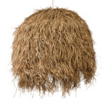 GLOBOSTAR® GUADELOUPE 02159 Boho Κρεμαστό Φωτιστικό Οροφής με Ντουί 1 x E27 AC 220-240V IP20 - Μπεζ - Μ120 x Π120 x Υ100cm - Image 5