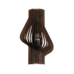 GLOBOSTAR® MIHIRO 02175 Boho Φωτιστικό Τοίχου - Απλίκα με Ντουί 1 x E27 AC 220-240V IP20 - Καφέ - Μ25 x Π13 x Υ40cm - Image 4