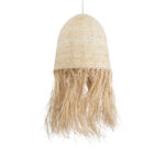 GLOBOSTAR® AREMBEPE 02179 Boho Κρεμαστό Φωτιστικό Οροφής με Ντουί 1 x E27 AC 220-240V IP20 - Μπεζ - Μ60 x Π60 x Υ130cm - Image 2