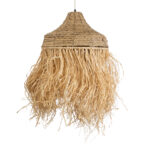 GLOBOSTAR® PORTOFERRAIO 02185 Boho Κρεμαστό Φωτιστικό Οροφής με Ντουί 1 x E27 AC 220-240V IP20 - Μπεζ - Μ50 x Π50 x Υ80cm - Image 5