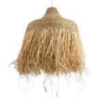 GLOBOSTAR® PORTOFERRAIO 02186 Boho Κρεμαστό Φωτιστικό Οροφής με Ντουί 1 x E27 AC 220-240V IP20 - Μπεζ - Μ80 x Π80 x Υ120cm - Image 6