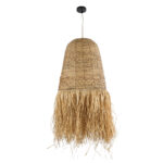 GLOBOSTAR® PORTOFERRAIO 02190 Boho Κρεμαστό Φωτιστικό Οροφής με Ντουί 1 x E27 AC 220-240V IP20 - Μπεζ - Μ60 x Π60 x Υ120cm - Image 4