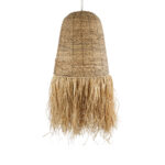 GLOBOSTAR® PORTOFERRAIO 02190 Boho Κρεμαστό Φωτιστικό Οροφής με Ντουί 1 x E27 AC 220-240V IP20 - Μπεζ - Μ60 x Π60 x Υ120cm - Image 5
