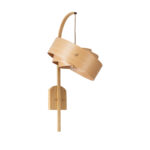 GLOBOSTAR® KALAMA 02223 Boho Φωτιστικό Τοίχου - Απλίκα με Ντουί 1 x E27 AC 220-240V IP20 - Μπεζ - Μ30 x Π40 x Υ70cm - Image 2