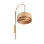 GLOBOSTAR® KALAMA 02223 Boho Φωτιστικό Τοίχου - Απλίκα με Ντουί 1 x E27 AC 220-240V IP20 - Μπεζ - Μ30 x Π40 x Υ70cm - Image 5