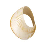 GLOBOSTAR® SALREL 02224 Boho Φωτιστικό Τοίχου - Απλίκα με Ντουί 1 x E27 AC 220-240V IP20 - Μπεζ - Μ30 x Π22 x Υ38cm - Image 2