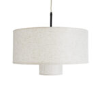 GLOBOSTAR® MARIGOLD 02226 Boho Κρεμαστό Φωτιστικό Οροφής με Ντουί 1 x E27 AC 220-240V IP20 - Λευκό - Μ48 x Π48 x Υ27cm - Image 5