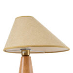 GLOBOSTAR® KAUAI 02229 Boho Επιτραπέζιο Φωτιστικό Πορτατίφ με Ντουί 1 x E27 AC 220-240V IP20 - Μπεζ - Μ38 x Π30 x Υ48cm - Image 5
