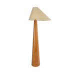 GLOBOSTAR® KAUAI 02230 Boho Επιδαπέδιο Φωτιστικό με Ντουί 1 x E27 AC 220-240V IP20 - Καφέ & Μπεζ - Μ55 x Π42 x Υ145cm - Image 2