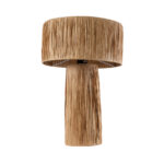 GLOBOSTAR® NASSAU 02233 Boho Επιτραπέζιο Φωτιστικό Πορτατίφ με Ντουί 1 x E27 AC 220-240V IP20 - Καφέ - Μ37 x Π37 x Υ55cm - Image 2