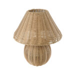 GLOBOSTAR® PERU 02239 Boho Επιτραπέζιο Φωτιστικό Πορτατίφ με Ντουί 1 x E27 AC 220-240V IP20 - Μπεζ - Μ40 x Π40 x Υ45cm - Image 2