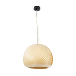 GLOBOSTAR® KAILANI 02242 Boho Κρεμαστό Φωτιστικό Οροφής με Ντουί 1 x E27 AC 220-240V IP20 - Μπεζ - Μ40 x Π40 x Υ30cm - Image 4