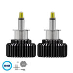 GloboStar® 82061 H3 360° Line Extreme KIT Βασικού Φωτισμού Αυτοκινήτου & Φορτηγού 3rd Generation Can-Bus Extreme Truck Series LED CREE CXB COB 120W 16800lm DC 9-32V Αδιάβροχο IP66 Ψυχρό Λευκό 6000K - Image 2