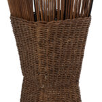 GLOBOSTAR® PALMA 02275 Boho Επιδαπέδιο Φωτιστικό με Ντουί 2 x E27 AC 220-240V IP20 - Καφέ - Μ30 x Π30 x Υ130cm - Image 6