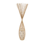 GLOBOSTAR® PORTONOVO S-02276 Boho Επιδαπέδιο Φωτιστικό με Ντουί 1 x E27 AC 220-240V IP20 - Μπεζ - Μ35 x Π35 x Υ165cm - Image 5