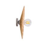 GLOBOSTAR® COLOMBO 02277 Boho Φωτιστικό Τοίχου - Απλίκα με Ντουί 1 x E27 AC 220-240V IP20 - Μπεζ - Μ40 x Π40 x Υ9cm - Image 4