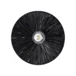 GLOBOSTAR® COLOMBO 02279 Boho Φωτιστικό Τοίχου - Απλίκα με Ντουί 1 x E27 AC 220-240V IP20 - Μαύρο - Μ40 x Π40 x Υ9cm - Image 5