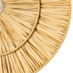 GLOBOSTAR® COLOMBO 02284 Boho Φωτιστικό Τοίχου - Απλίκα με Ντουί 1 x E27 AC 220-240V IP20 - Μπεζ - Μ40 x Π40 x Υ9cm - Image 6