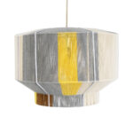 GLOBOSTAR® SALERNO 02290 Boho Κρεμαστό Φωτιστικό Οροφής με Ντουί 1 x E27 AC 220-240V IP20 - Πολύχρωμο - Μ50 x Π50 x Υ35cm - Image 5