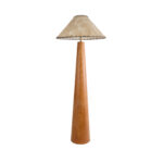GLOBOSTAR® MASPALOMAS 02292 Boho Επιδαπέδιο Φωτιστικό με Ντουί 1 x E27 AC 220-240V IP20 - Καφέ & Μπεζ - Μ55 x Π55 x Υ145cm - Image 2