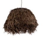 GLOBOSTAR® GUADELOUPE 02294 Boho Κρεμαστό Φωτιστικό Οροφής με Ντουί 1 x E27 AC 220-240V IP20 - Καφέ - Μ80 x Π80 x Υ60cm - Image 2