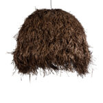 GLOBOSTAR® GUADELOUPE 02295 Boho Κρεμαστό Φωτιστικό Οροφής με Ντουί 1 x E27 AC 220-240V IP20 - Καφέ - Μ120 x Π120 x Υ100cm - Image 2