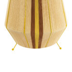 GLOBOSTAR® SALERNO 02331 Boho Επιδαπέδιο Φωτιστικό με Ντουί 1 x E27 AC 220-240V IP20 - Μπεζ & Καφε - Μ50 x Π50 x Υ70cm - Image 6