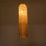 GLOBOSTAR® WAIKIKI 02349 Boho Κρεμαστό Φωτιστικό Οροφής με Ντουί 1 x E27 AC 220-240V IP20 - Μπεζ - Μ20 x Π20 x Υ80cm - Image 3