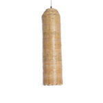 GLOBOSTAR® WAIKIKI 02349 Boho Κρεμαστό Φωτιστικό Οροφής με Ντουί 1 x E27 AC 220-240V IP20 - Μπεζ - Μ20 x Π20 x Υ80cm - Image 5