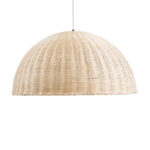 GLOBOSTAR® MONTANA 02379 Boho Κρεμαστό Φωτιστικό Οροφής με Ντουί 1 x E27 AC 220-240V IP20 - Μπεζ - Μ80 x Π80 x Υ40cm - Image 5