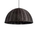 GLOBOSTAR® MONTANA 02381 Boho Κρεμαστό Φωτιστικό Οροφής με Ντουί 1 x E27 AC 220-240V IP20 - Καφέ - Μ50 x Π50 x Υ25cm - Image 2