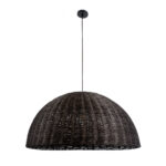 GLOBOSTAR® MONTANA 02382 Boho Κρεμαστό Φωτιστικό Οροφής με Ντουί 1 x E27 AC 220-240V IP20 - Καφέ - Μ80 x Π80 x Υ40cm - Image 4